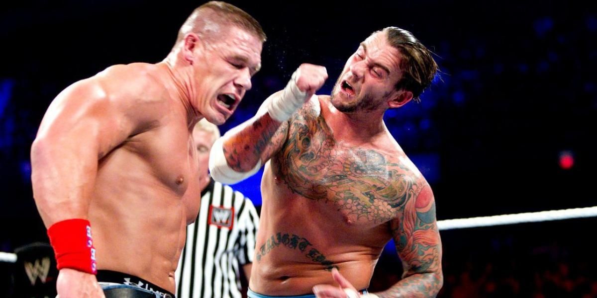 John Cena v CM Punk Money in the Bank 2011