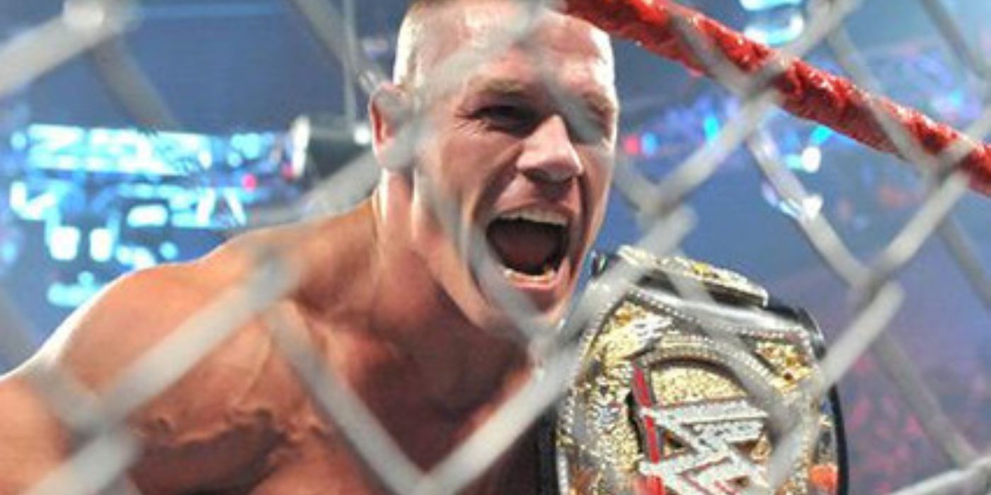 John Cena WWE Extreme Rules 2011 WWE Champion