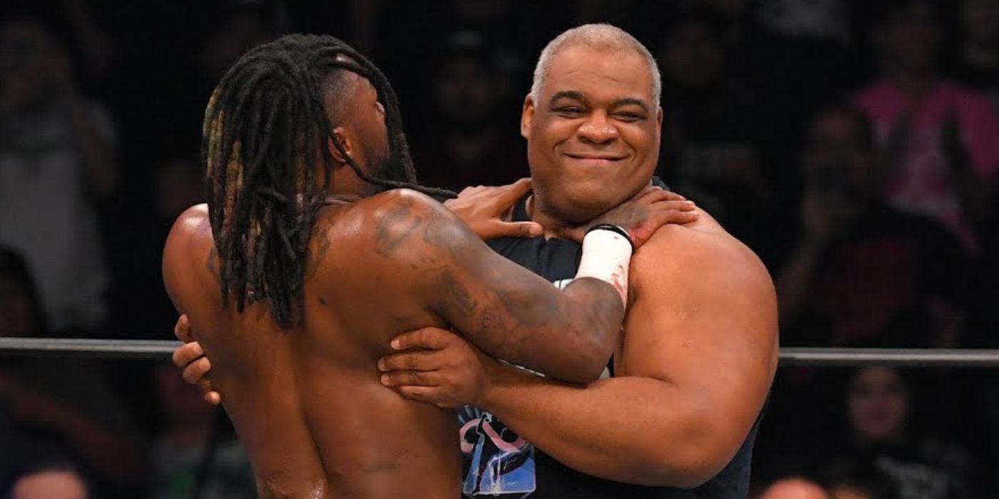 Keith Lee and Swerve Strickland in AEW