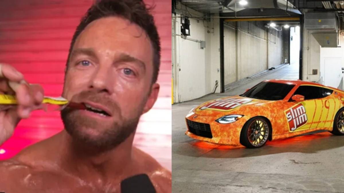 LA Knight's SummerSlam Slim Jim Car Has Been Stolen