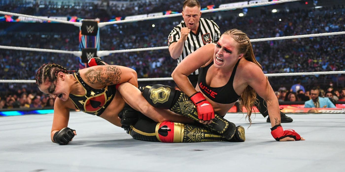 Ronda Rousey vs Shayna Baszler WWE SummerSlam 2023