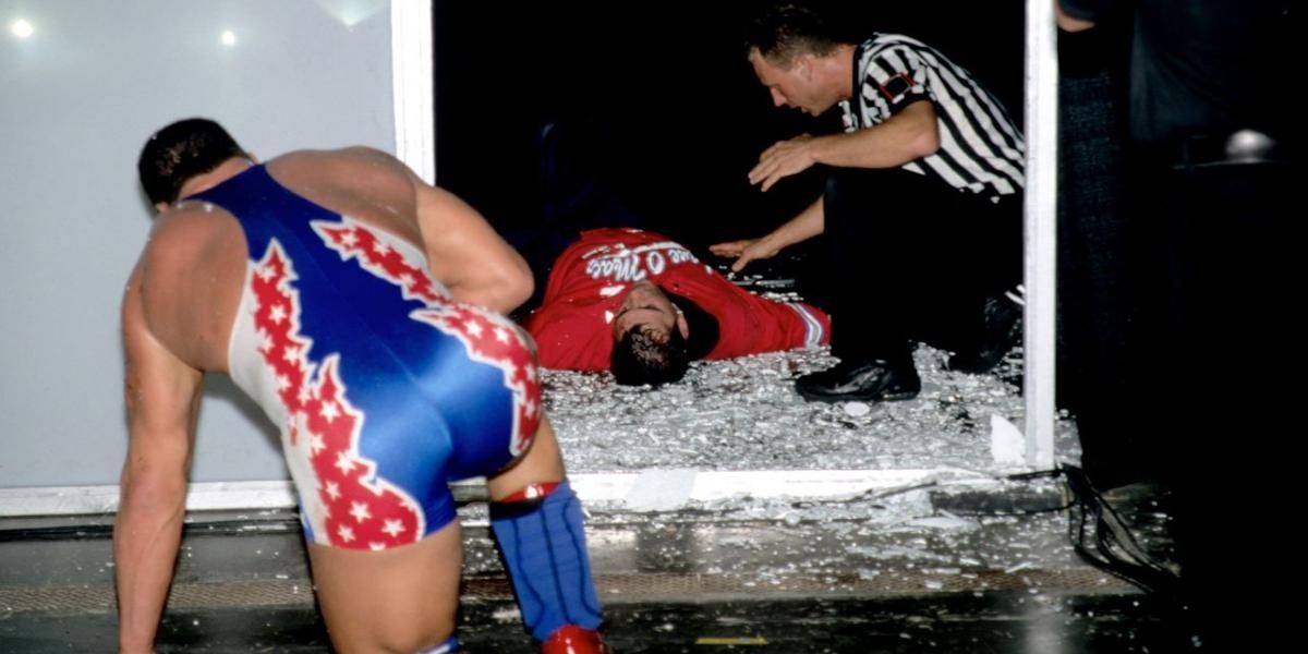 Shane McMahon v Kurt Angle King of the Ring 2001 Cropped