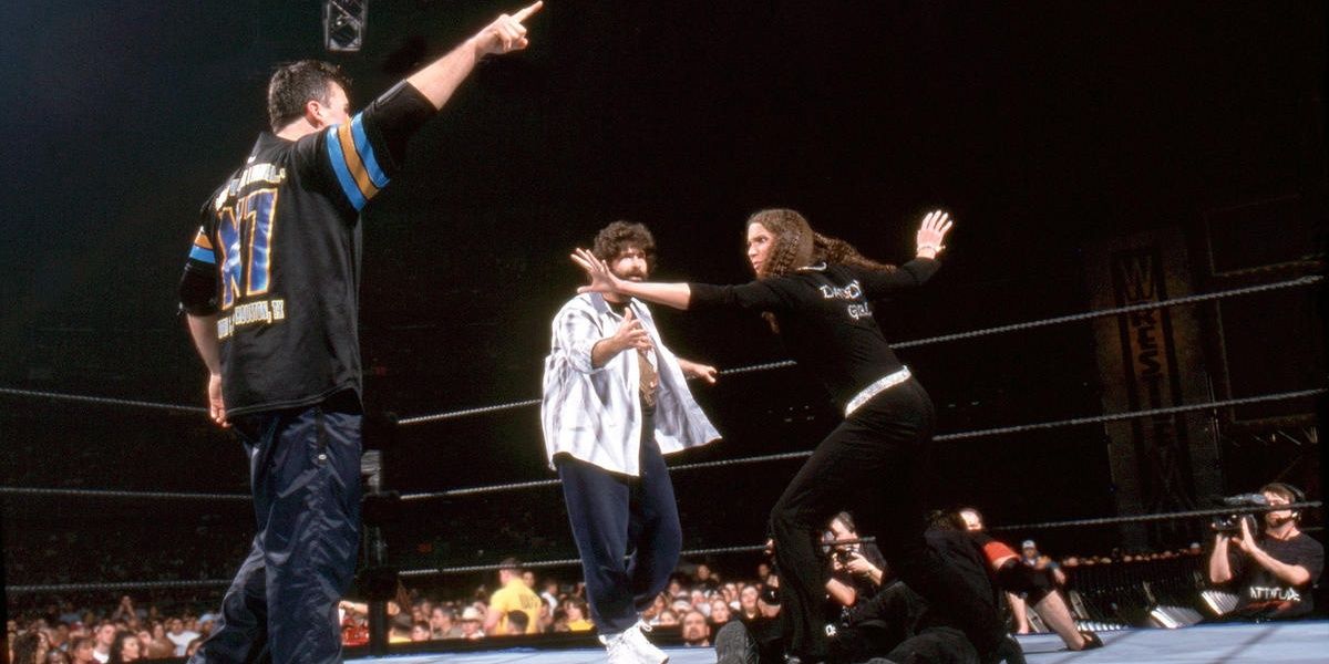 Shane McMahon vs. Vince McMahon WrestleMania 17 Cropped