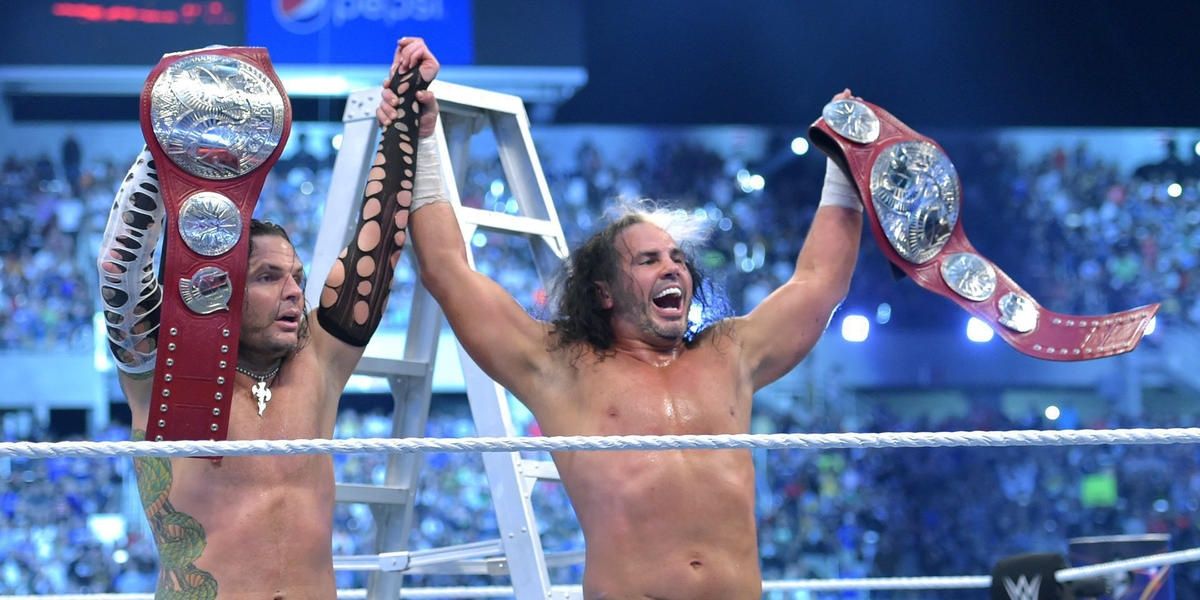 The Hardy Boyz Raw Tag Team Champions WrestleMania 33 Cropped