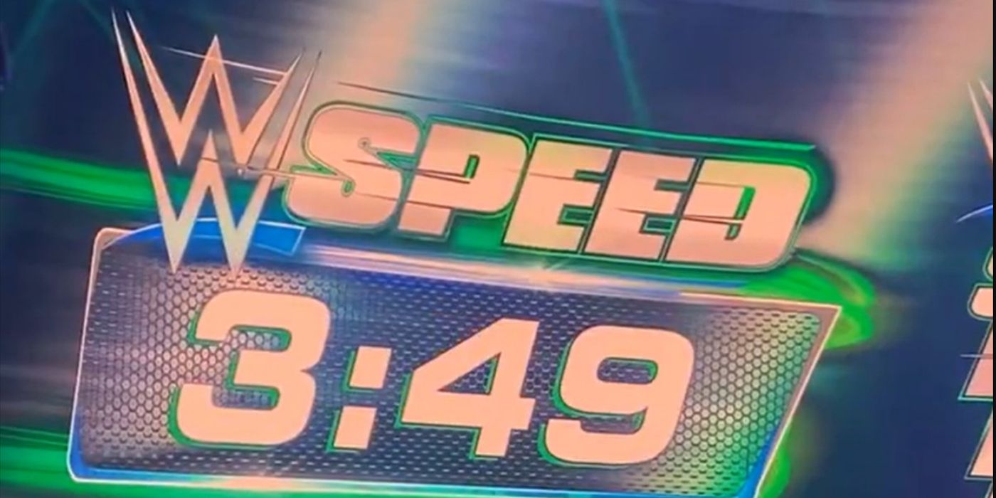 WWE Introduces Concept Match/Show Called "WWE Speed"