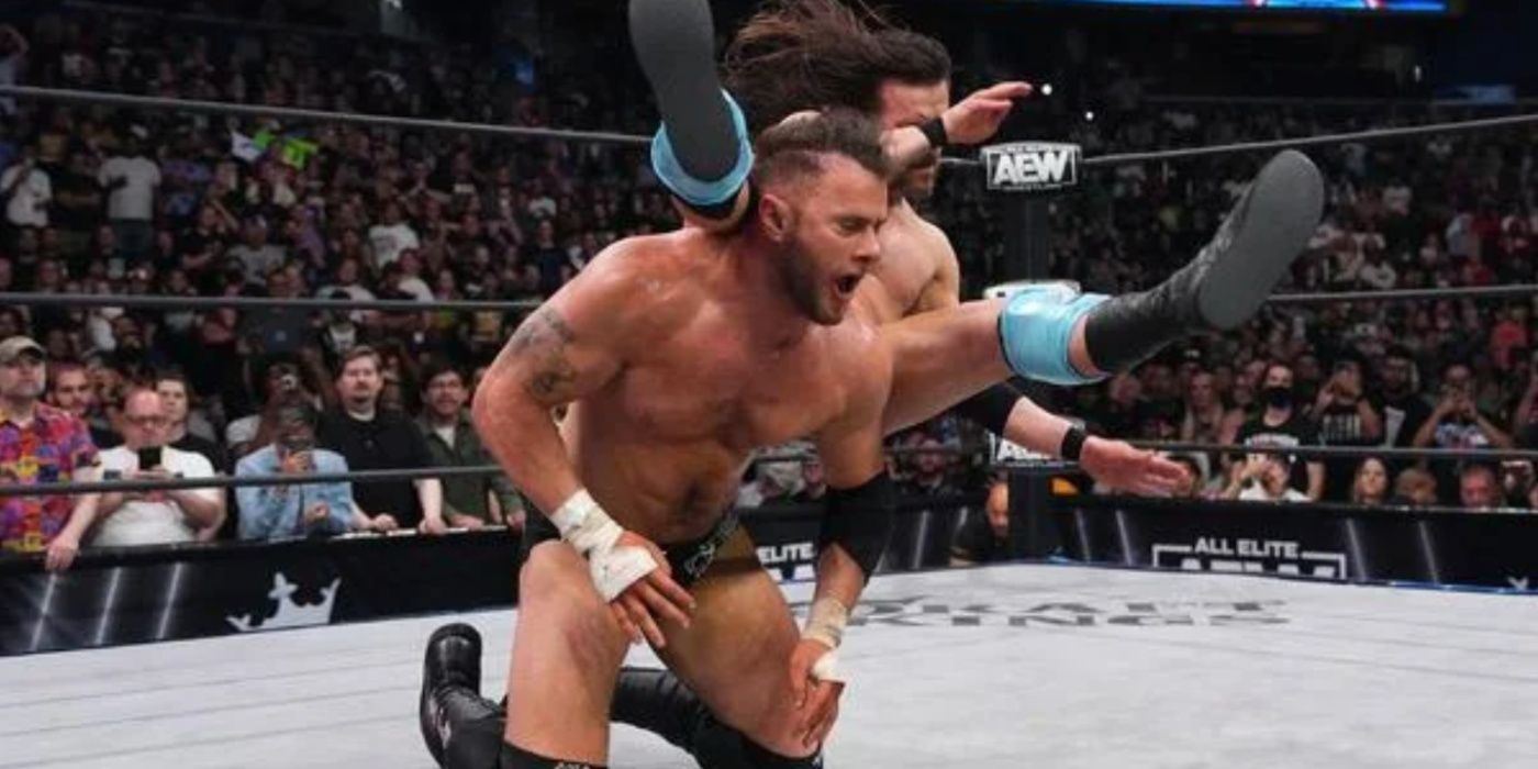 Adam Cole vs MJF AEW DYNAMITE 2023