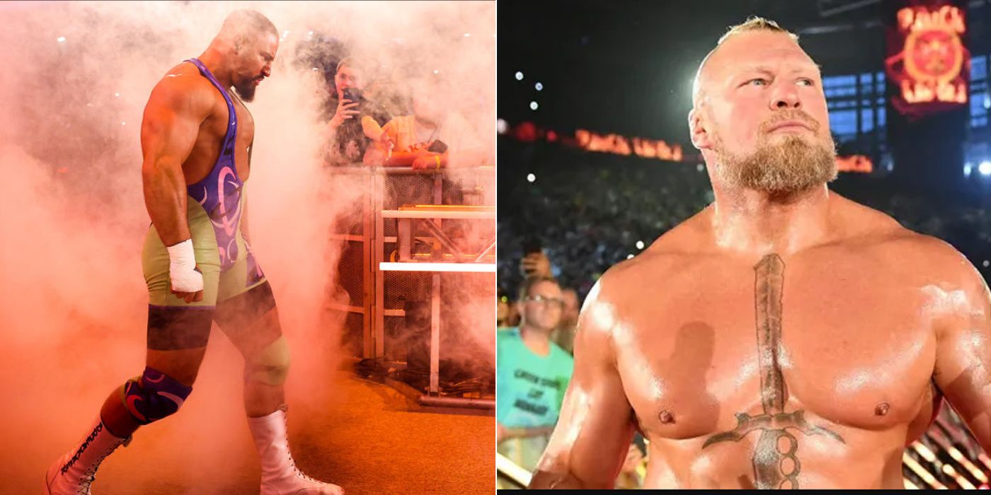 Breakker and Lesnar WWE
