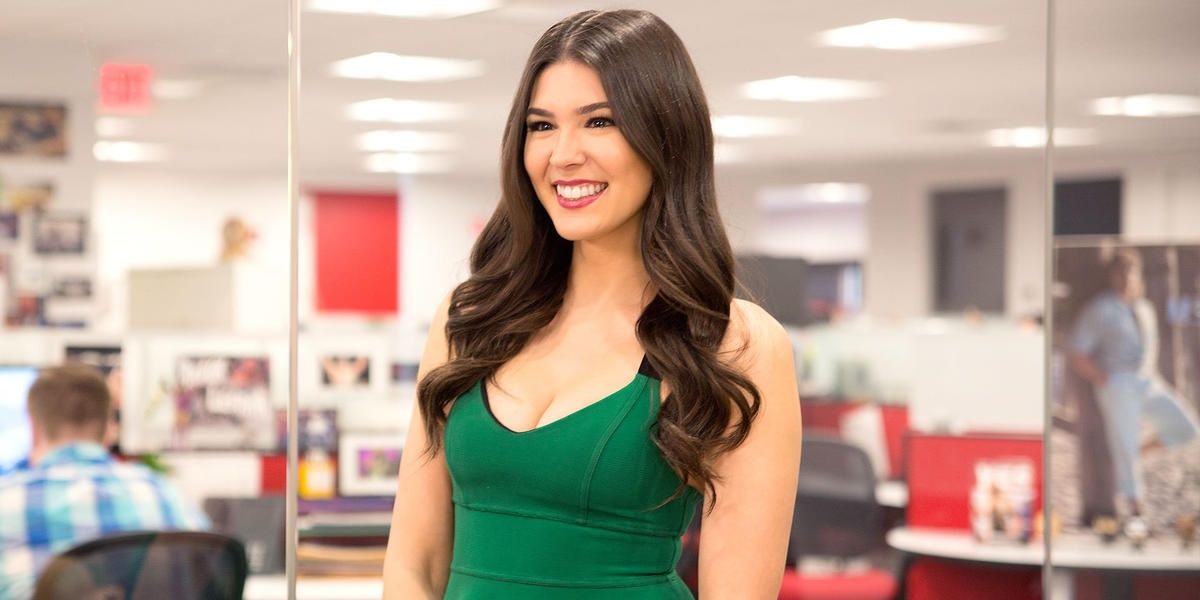 Cathy Kelley in WWE's office Cropped