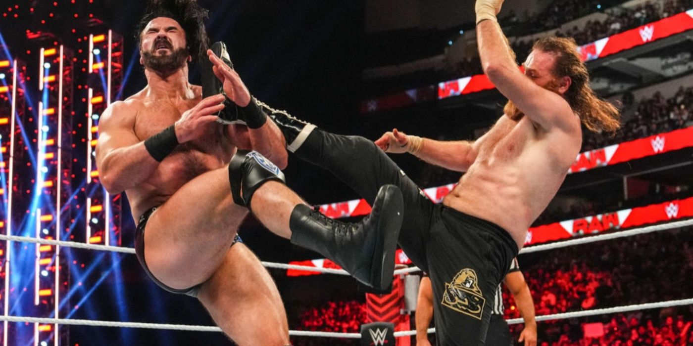 Drew McIntyre vs. Sami Zayn WWE RAW