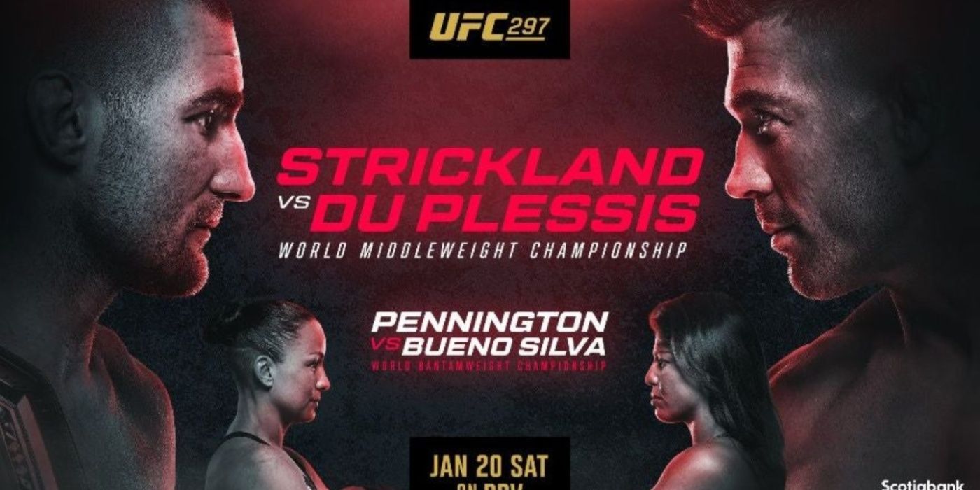 UFC 297 Poster