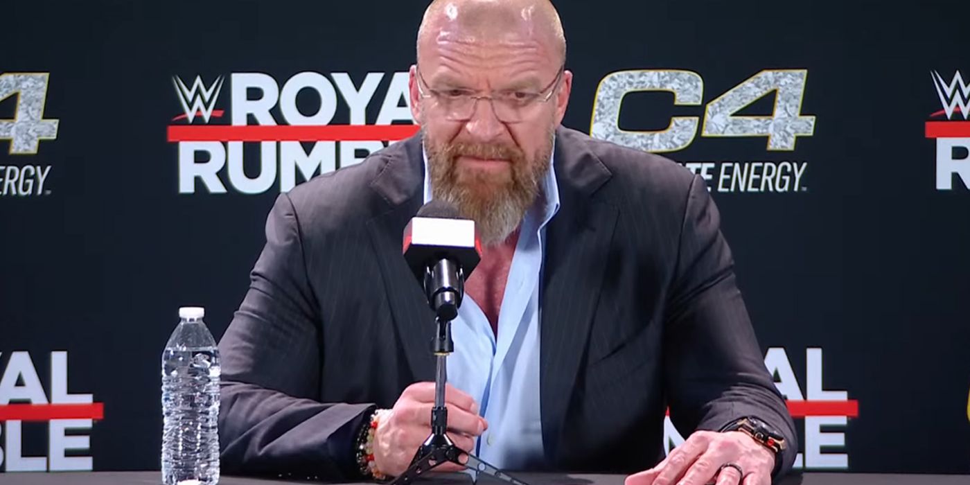 Triple H Rumble press conference