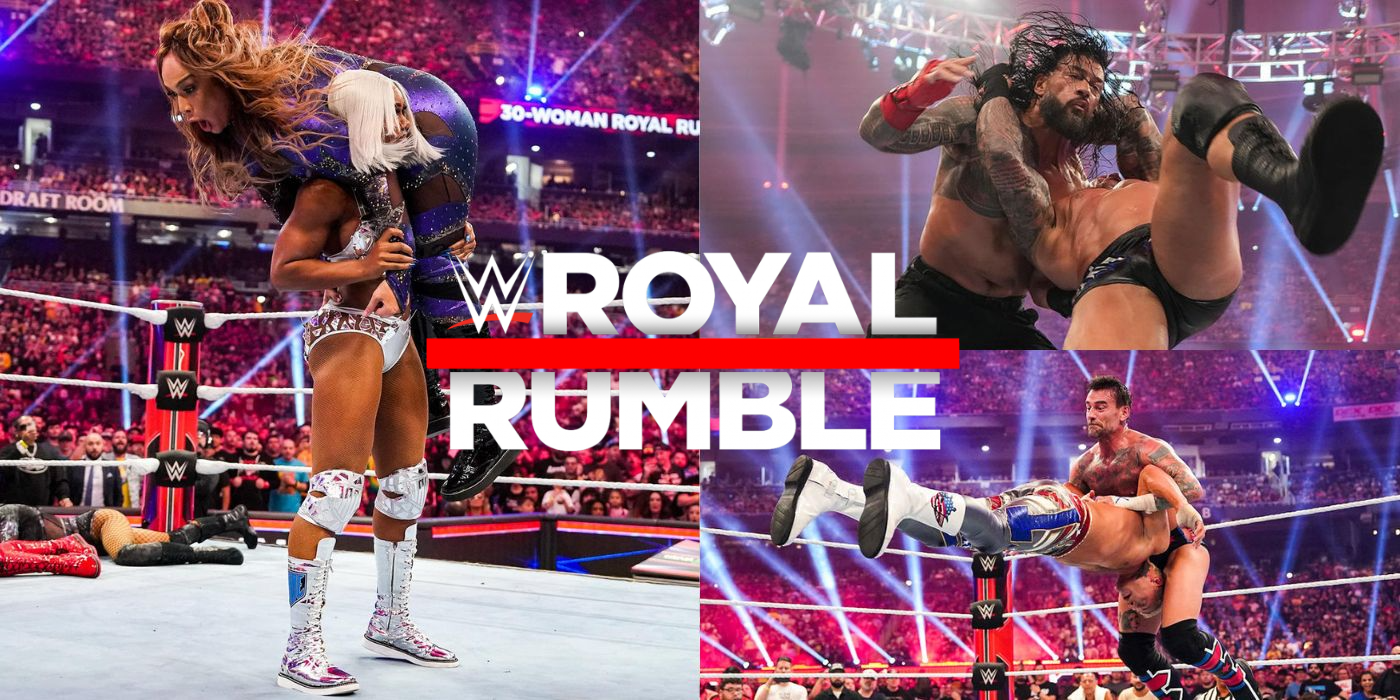 WWE Royal Rumble 2024 Matches