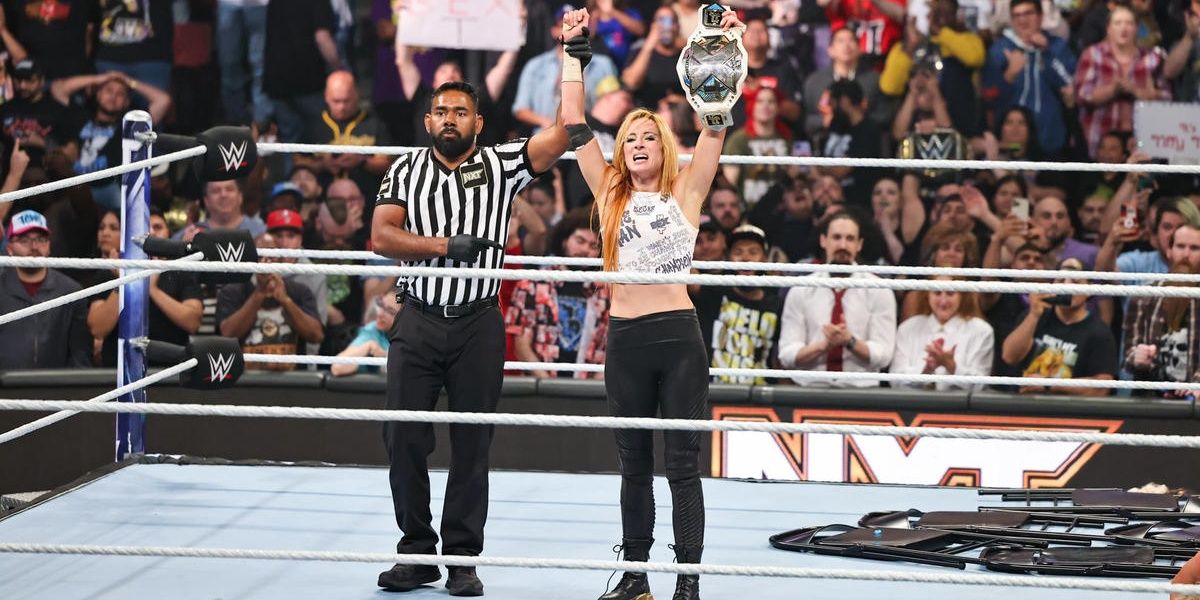 Becky Lynch NXT Women's Champion No Mercy 2023 Cropped