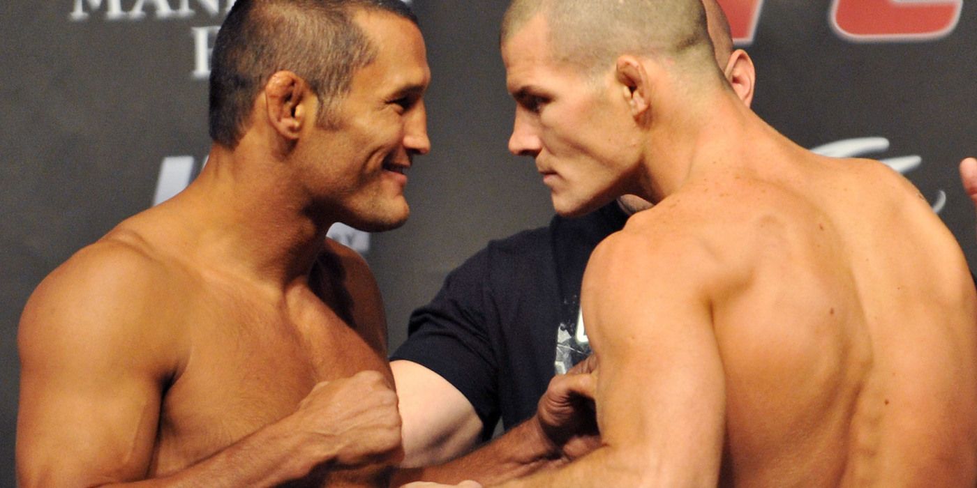 Michael Bisping squares off with Dan Henderson