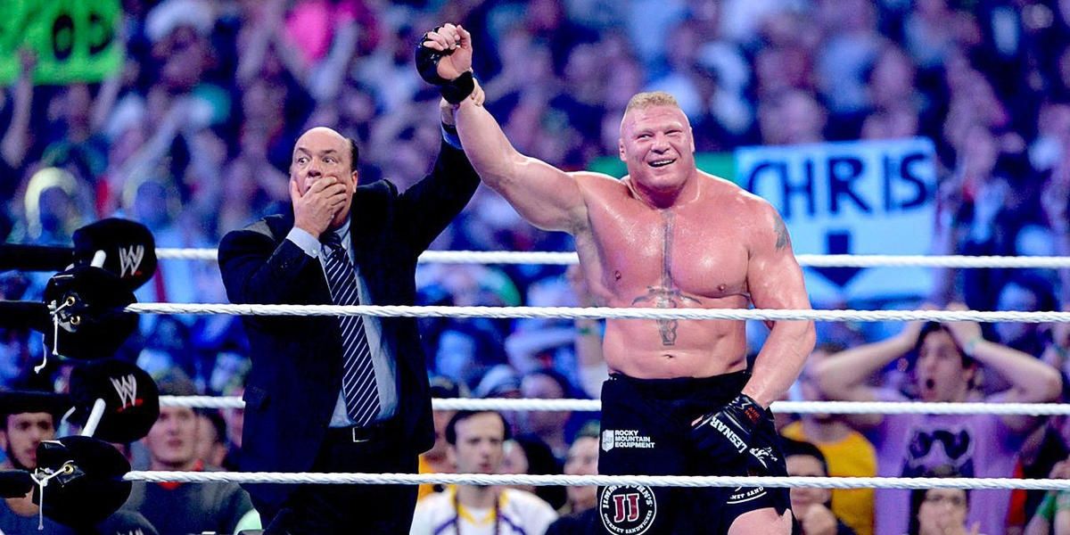 Brock Lesnar & Paul Heyman WrestleMania 30  Cropped
