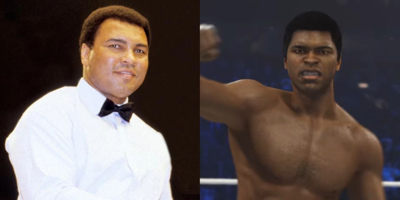 muhammad ali at wrestlemania, and in wwe 2k24