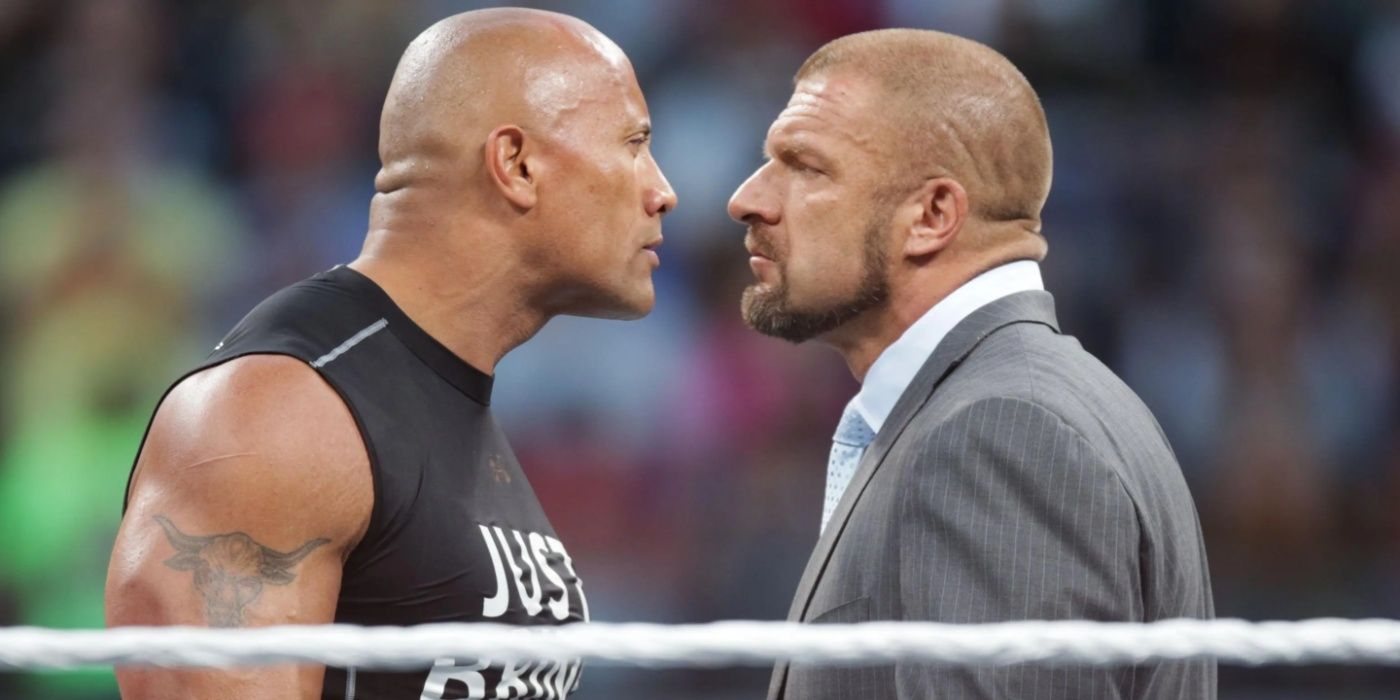 the rock and triple h