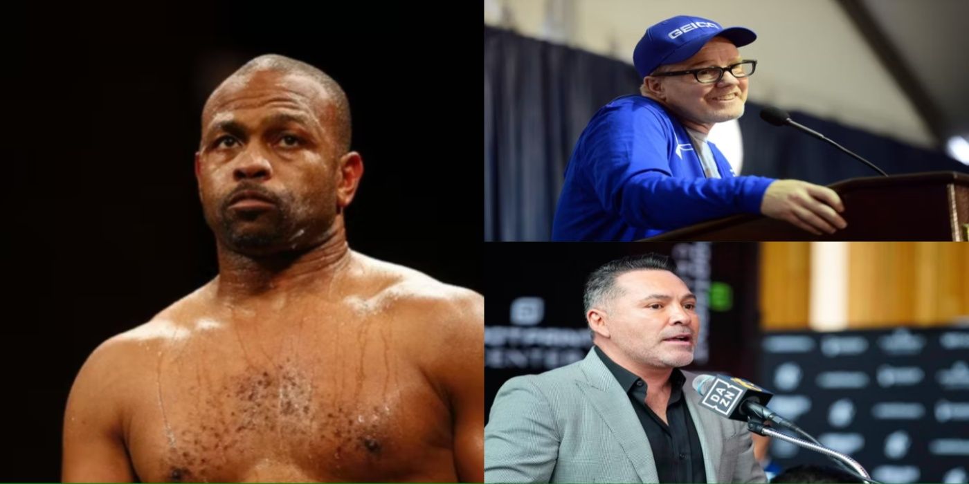 Roy Jones Jr., Oscar De La Hoya, Freddie Roach