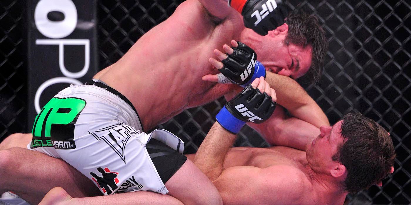 Chael Sonnen beats up Michael Bisping