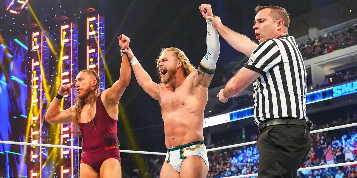 Tyler Bate & Pete Dunne SmackDown February 2, 2024 Cropped