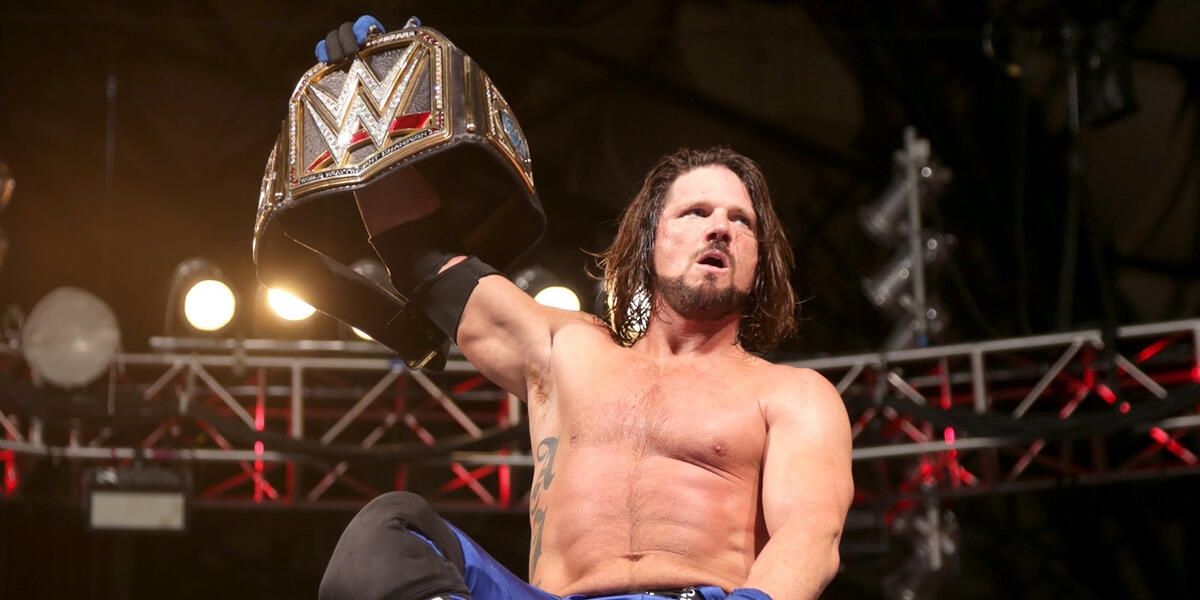 AJ Styles WWE Champion TLC 2016 