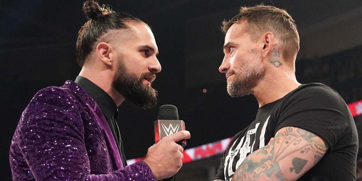 CM Punk and Seth Rollins Cropped