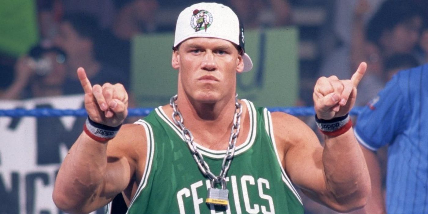 John Cena Boston Celtics jersey 