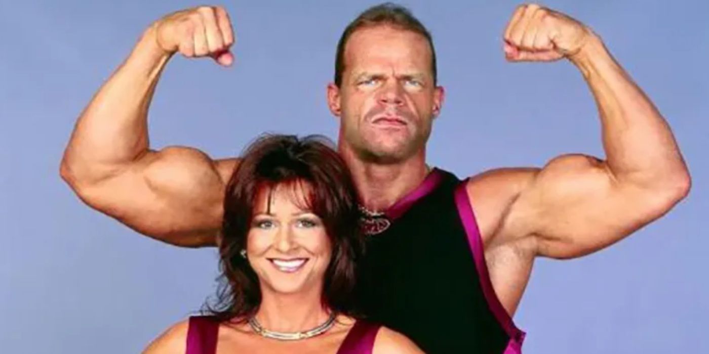 Lex Luger and Miss Elizabeth WCW