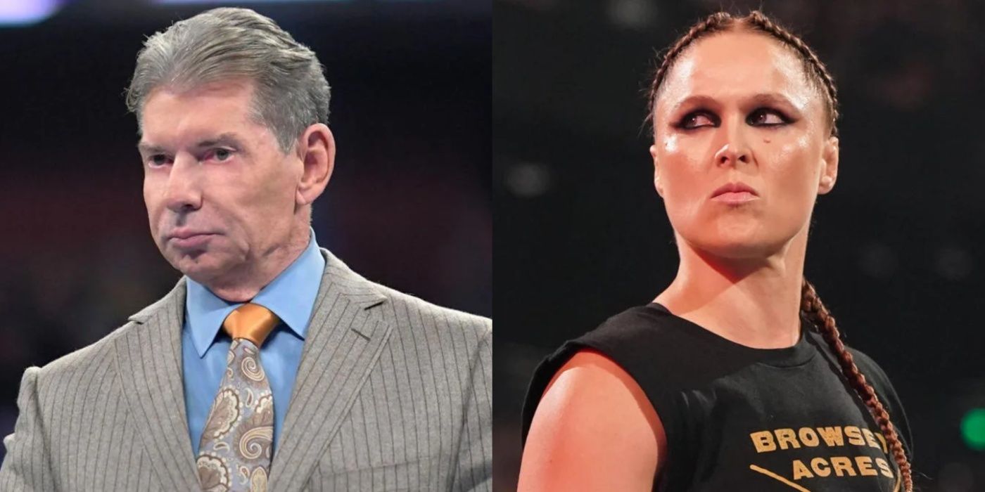 vince mcmahon and ronda rousey