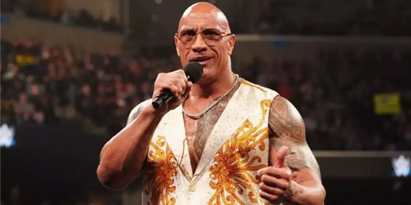the rock using a mic