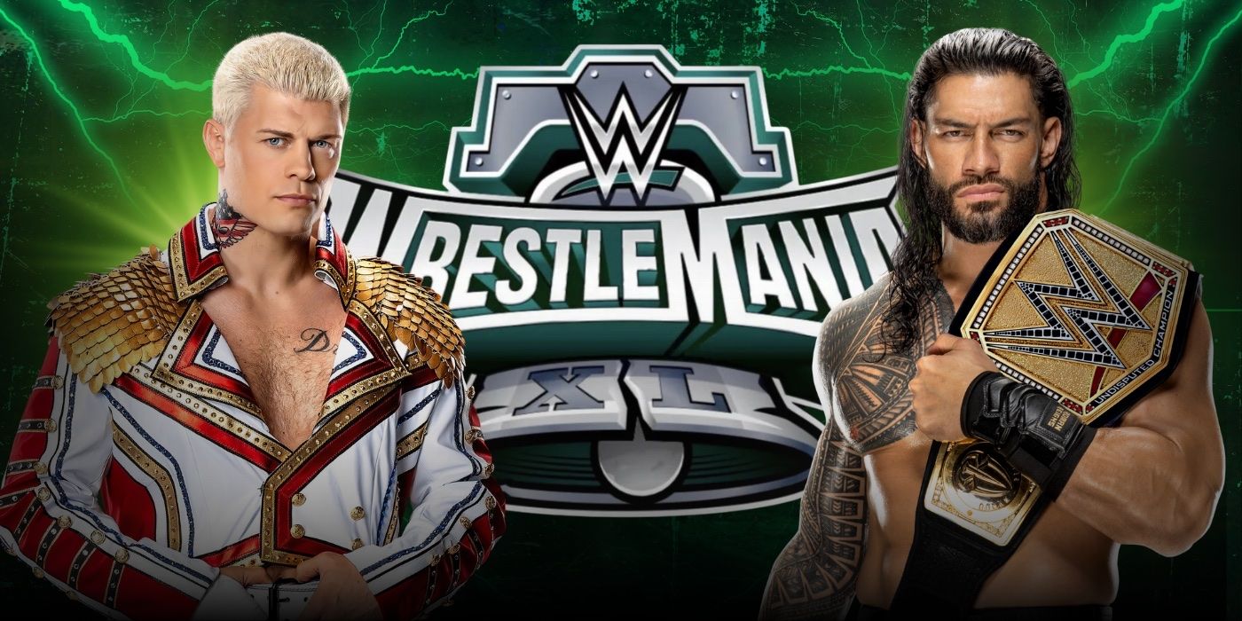 Roman Reigns Vs. Cody Rhodes WrestleMania 40