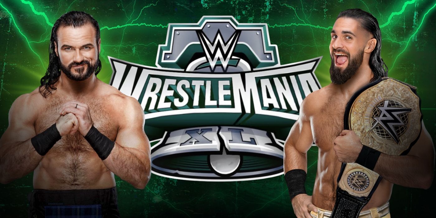 Seth Rollins Vs. Drew McIntyre WrestleMania 40