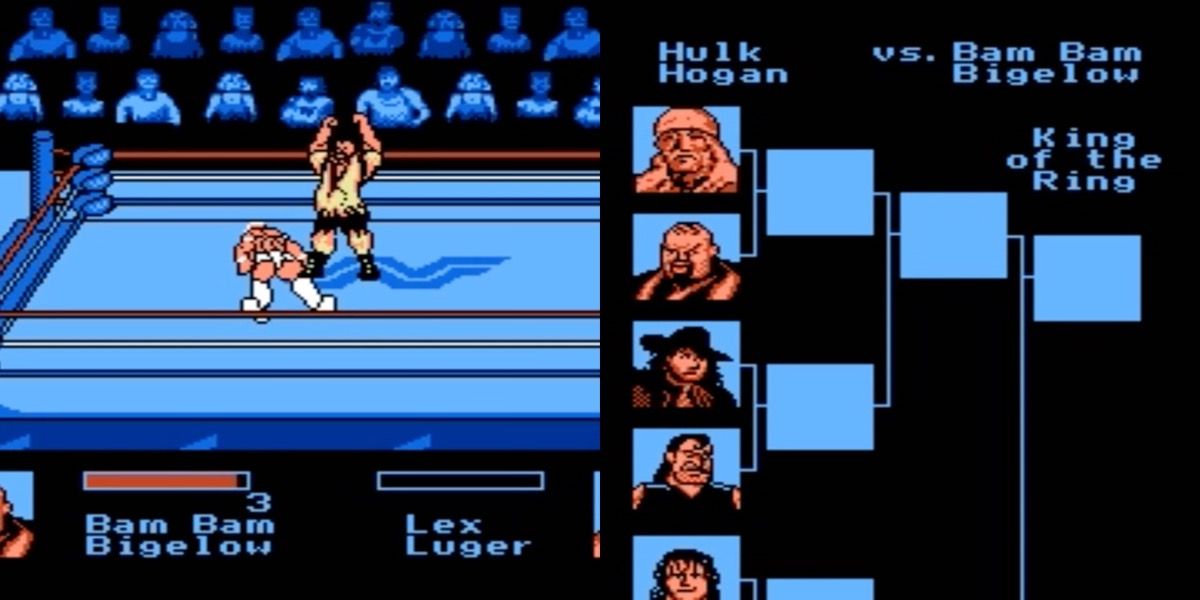 WWE NES Video Games