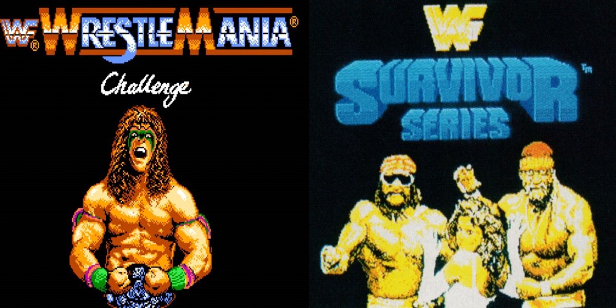 WWE NES Video Games