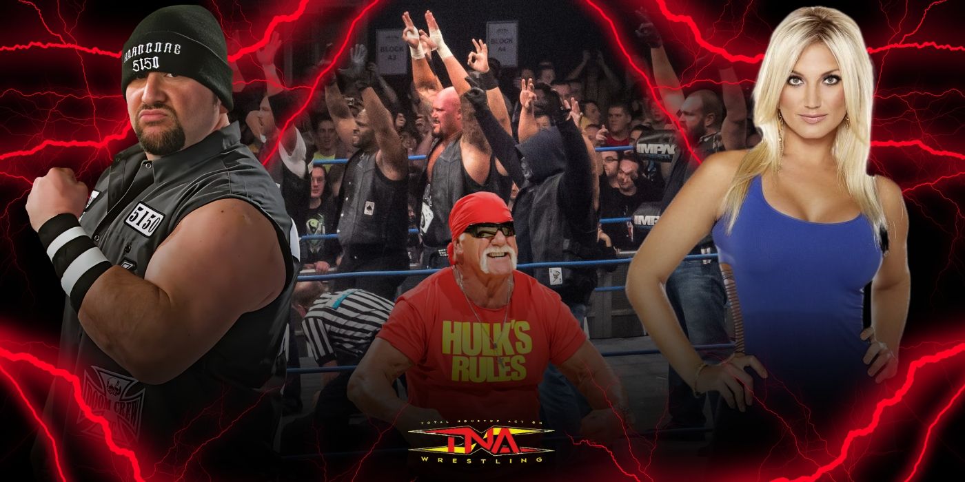 Bully Ray, Hulk Hogan, and Brooke Hogan in TNA