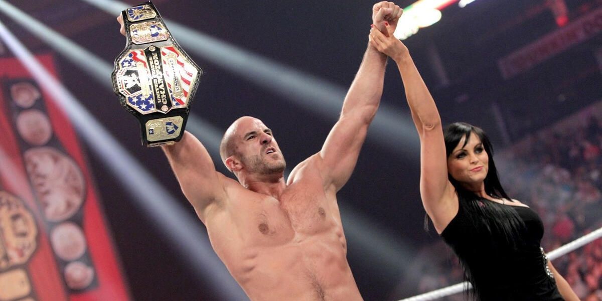 Cesaro and Aksana's United States Champion Night of Champions 2012 Cropped