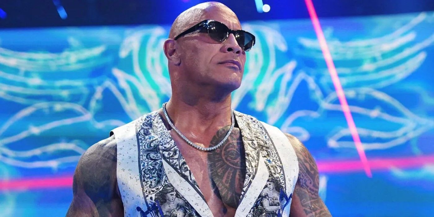 The Rock on WWE TV as the Final Boss