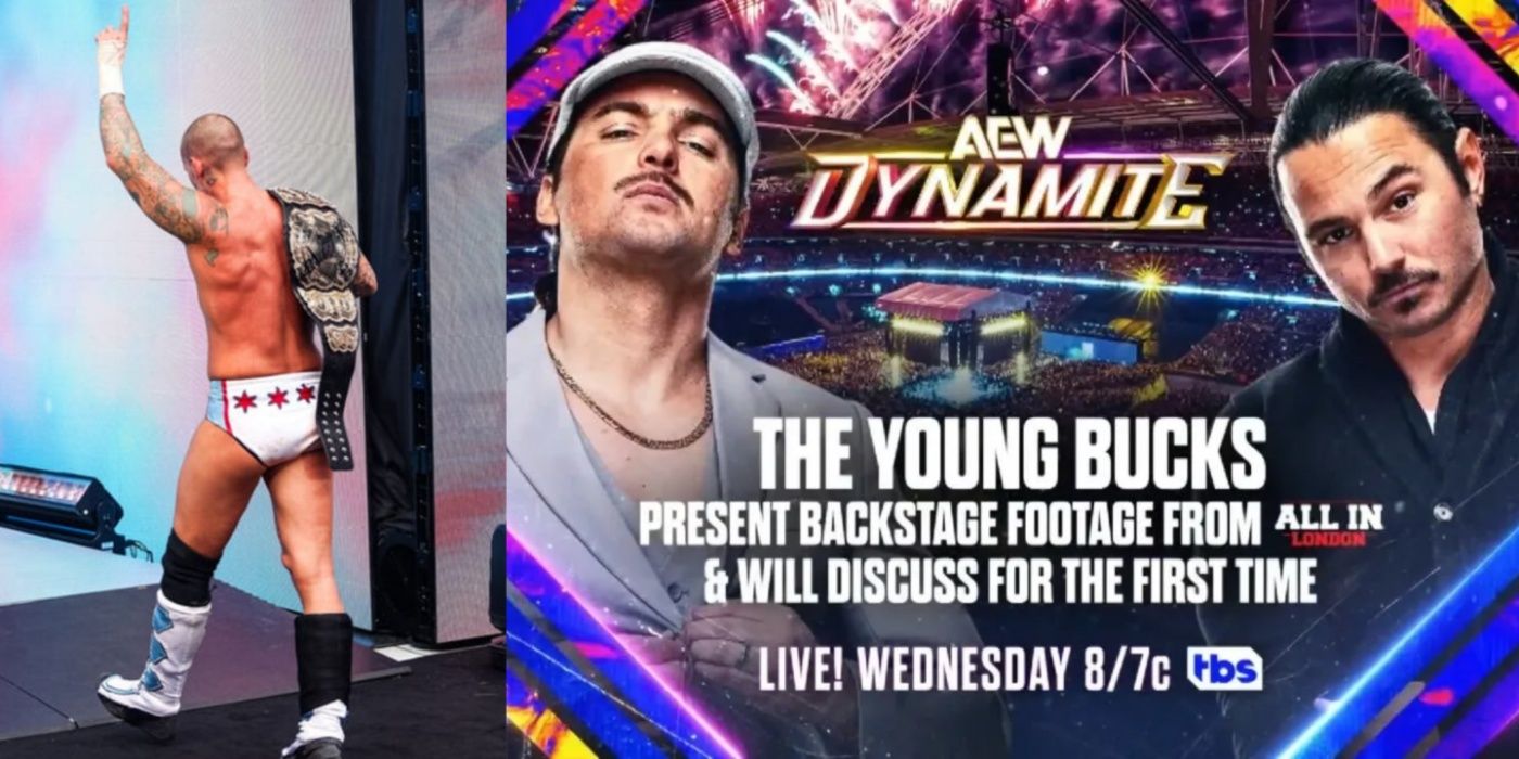 CM Punk leaving AEW All In and the Young Bucks Dynamite ad