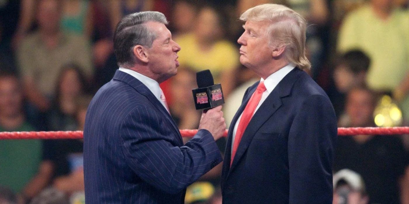 vince mcmaon speaking to donald trump