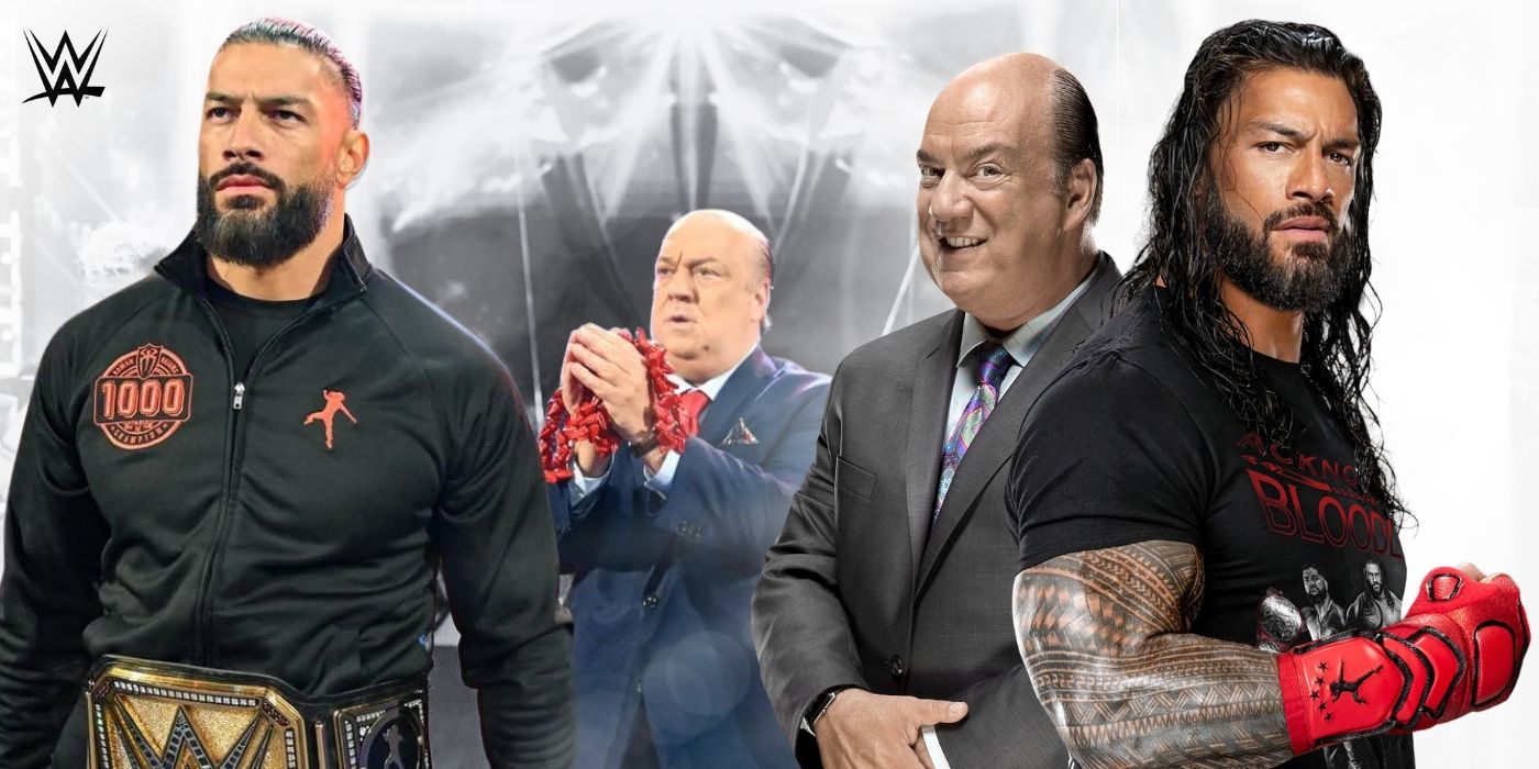 Roman Reigns and Paul Heyman in WWE
