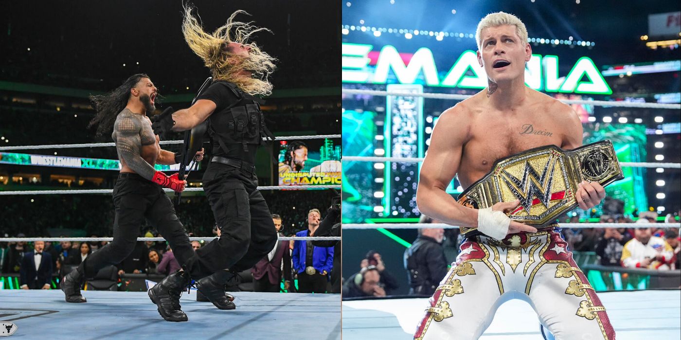 Reigns Rollins Cody WrestleMania 40