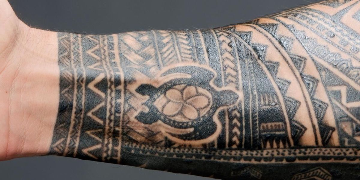 Roman Reigns Turtle Tattoo