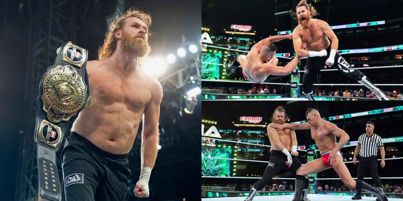 Sami Zayn defeats Gunther WWE WrestleMania 40