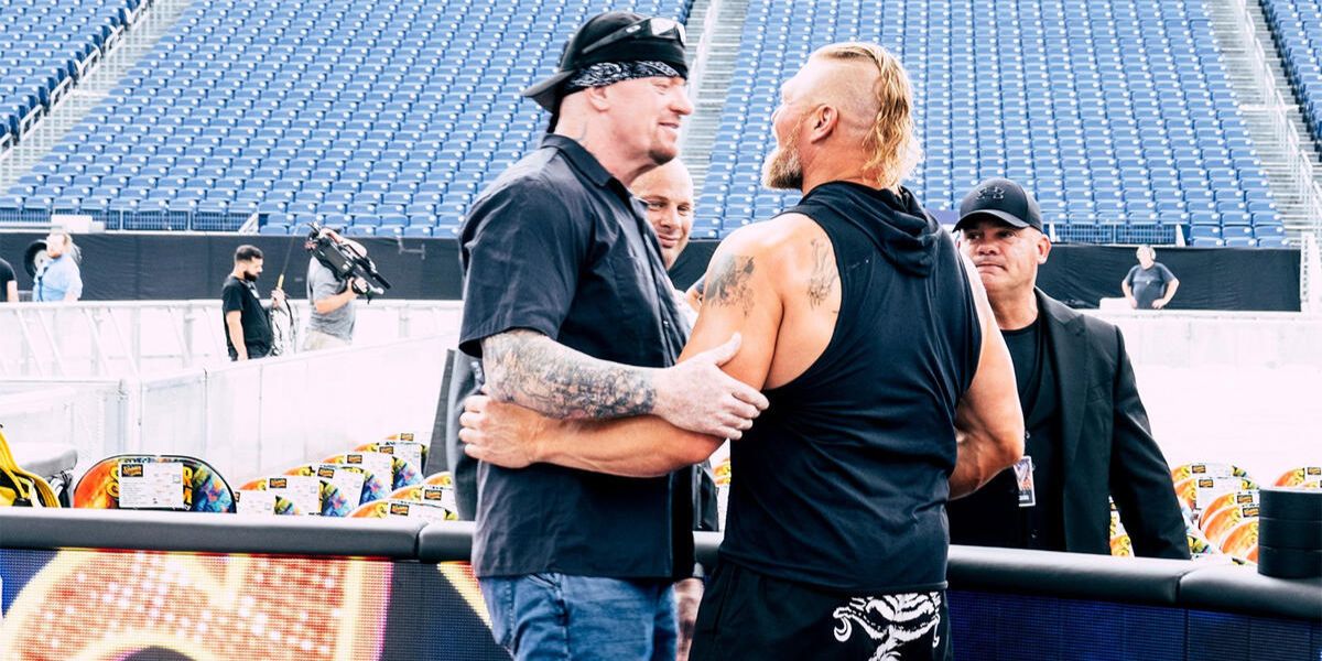 The Undertaker and Brock Lesnar