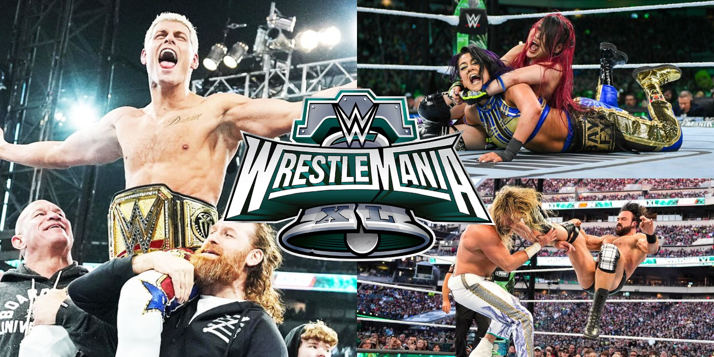 WWE WrestleMania 40 Sunday Matches