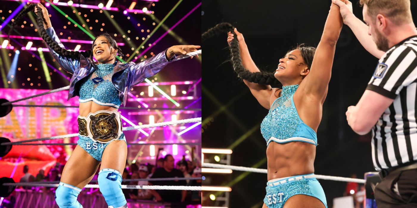 Bianca Belair Pregnancy Rumor Shot Down During SmackDown