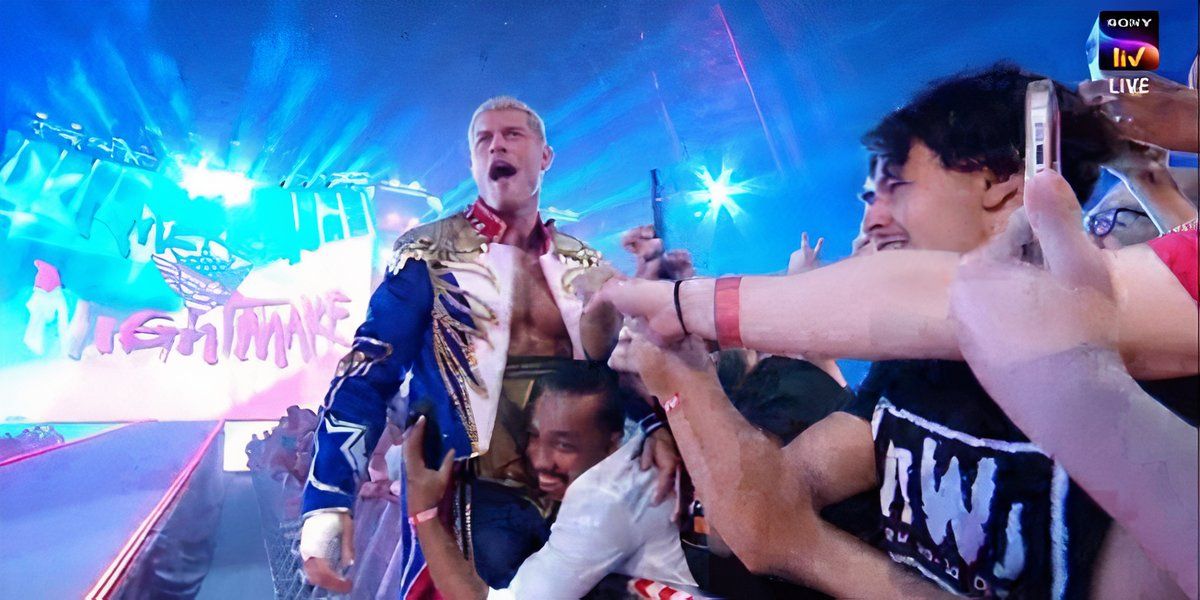 Cody Rhodes Entrance Saudi Arabia