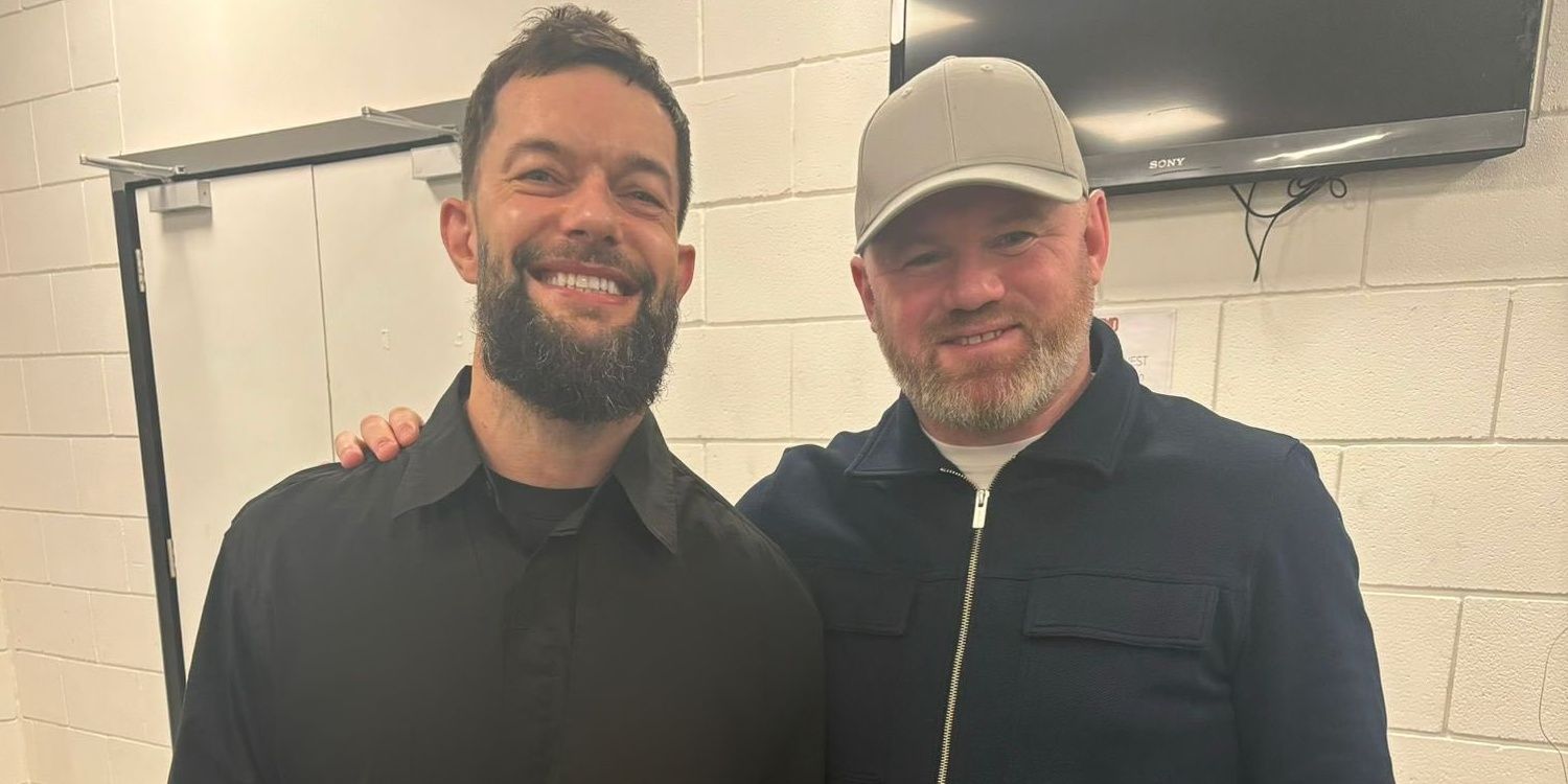 WWE's Finn Balor & Soccer's Wayne Rooney Collide Backstage