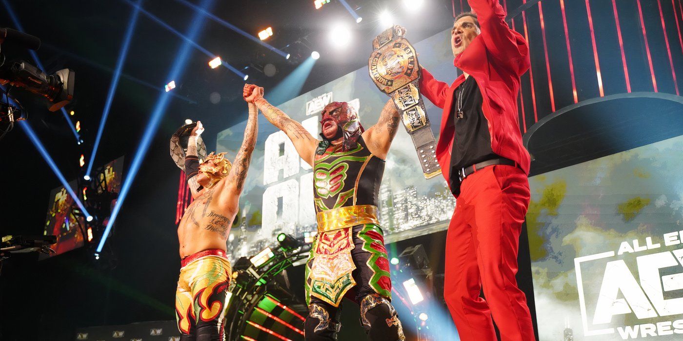 Lucha Brothers AEW World Tag Team Champions All Out 2021