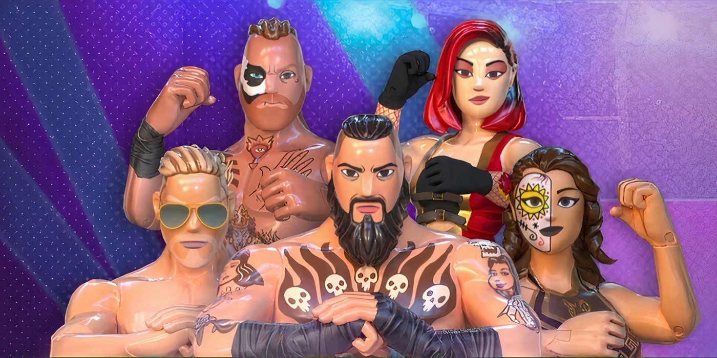 wrestlers in aew figure fighters